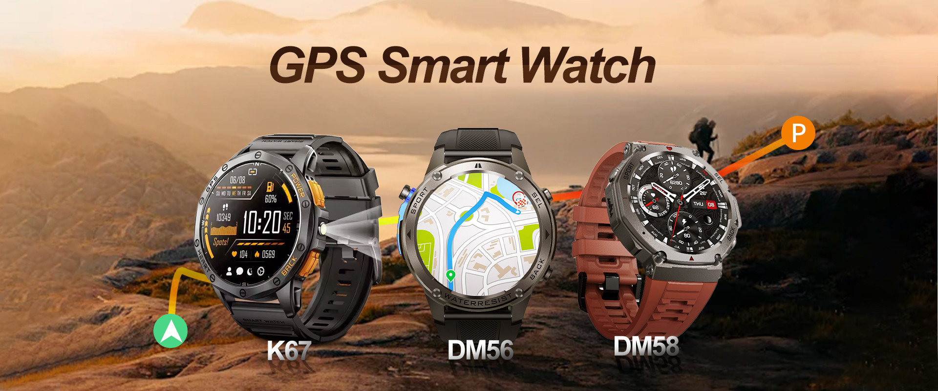 qualità Orologio intelligente GPS fabbrica