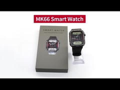 MK66 Sport Smart Watch Outdoor IP68 Impermeabile Sanità Sangue Ossigeno Fitness Tracker