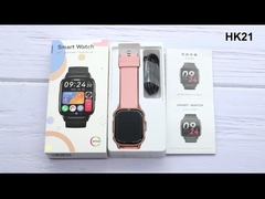 HK21 Smart Watch 2.01 Inch Heart Rate Fitness Tracker Smart Watch Con chiamata BT
