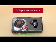 S20 Max Smart Watch IP67 Fitness Tracker cintura di pelle Smart Watch con schermo robusto