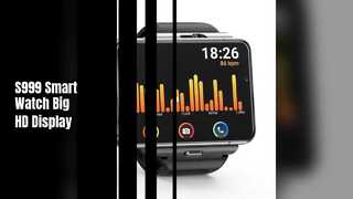 Smart Watch S999 4G: chiamate HD su grande schermo