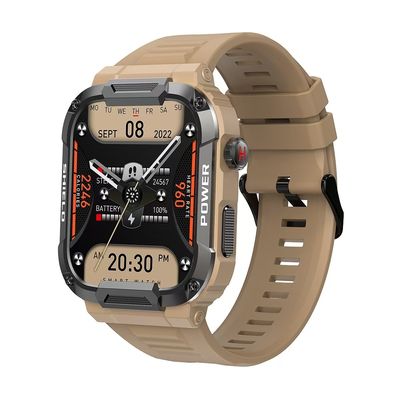 MK66 Uomo Smart Watch Sport Outdoor Fitness Tracker Con BT Call Batteria grande 400mAh