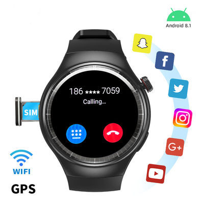 DM80 Smart Watch Sim Card 2GB+16GB GPS Wifi APP Scarica Smart Watch 1.43 Pollici